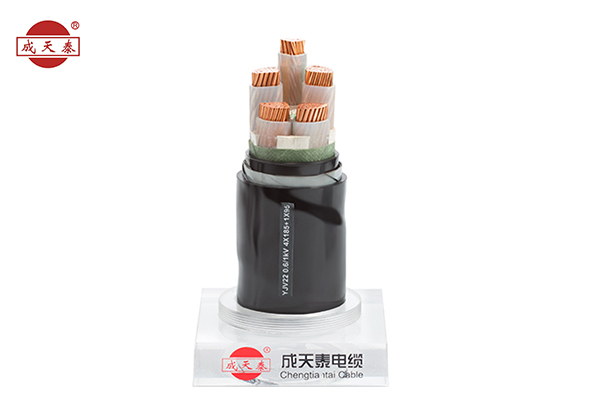 1kV 銅芯交聯聚乙烯絕緣鋼帶鎧裝聚氯乙烯護套電力電纜